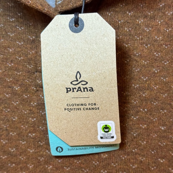 NWT Prana Frozen Falls Turtleneck Sweater in Sepia Size XS - Picture 5 of 7